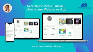 Screencast Step by Step Video Tutorial for Website or App