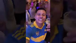 Marcos Rojo a puro canto en el festejo de Boca Campeon ✌💯👏😎🔥👆❤❤🏆🏆