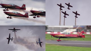 24/07/21 RIAT 2024 | Royal Jordanian Falcons Extra 330LX Flying Display at Day 3