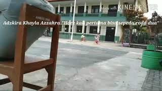 Kali pertama naik sepeda roda dua