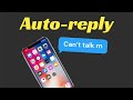 EASY Auto-Reply on iOS Setup!