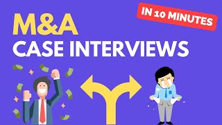 Learn M A Case Interviews In 10 Minutes Quickest Tutorial On Youtube
