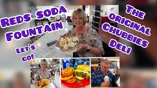 Foodie Trip to Chubbys Deli and Reds Soda Fountain in Sevierville Tennessee!