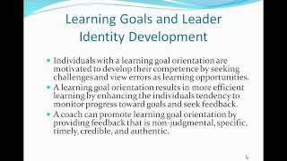 Leader Identity Development