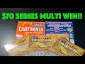 NEW $70 SERIES!! (NICE MULTI WIN!!)  | CA SCRATCHERS