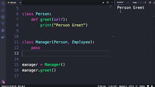 Python #84 - Multiple Inheritance [By Mosh Hamedani]