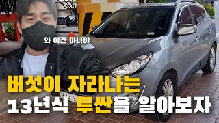 버섯이 자라나는 50만원짜리 중고차 투싼 | 무엇이든 리뷰한다