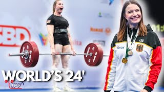 LEA SCHREINER - POWERLIFTING MOTIVATION - WORLD CHAMPIONSHIP 2024 LITHUANIA