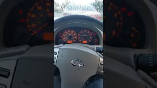 infiniti g35 starting problem