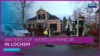 Wereldprimeur in Lochem: Eerste woningen aangesloten op waterstofnetwerk