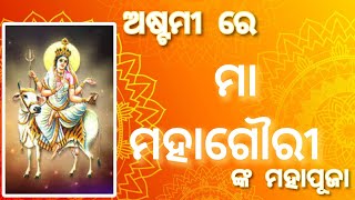 ଆଜି ଅଷ୍ଟମୀ ମା ମହାଗୌରୀ ଙ୍କ ପୂଜା || #navratrispecial #odia #facts #trending