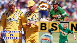 South Africa vs Australia @JO'BURG 1st ODI 1994 | THRILLING FULL HIGHLIGHTS | Cronje at his Best |