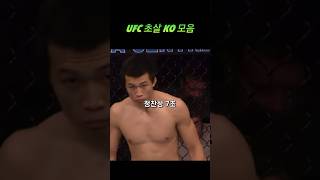 [UFC 초살] 단 한방으로 잠재우는 파이터 모음 #ufc