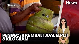 Preiden Cabut Larangan Penjualan, Pengecer Kembali Jual Elpiji 3 KG | iNews Siang | 05/02