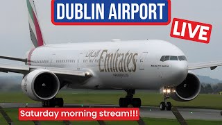 🔴Dublin Airport Live | Saturday morning stream EIDW #planespotting #avgeek #livestream #boeing