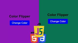 Create a Color Flipper Using JavaScript, HTML, and CSS - Beginner Web Development Project