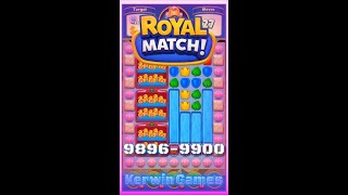 Royal Match Level 9896 9897 9898 9899 9900 - No Boosters Gameplay