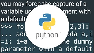 What do lambda function closures capture?