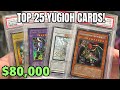 My Top 25 Rarest & Most Expensive Yugioh Cards!