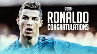 Cristiano Ronaldo 2018 ► Congratulations Ft. Post Malone  - Skills, Tricks \u0026 Goals | 1080p HD