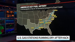 U.S. Gas Stations Begin to Run Dry After Colonial Pipeline Hack