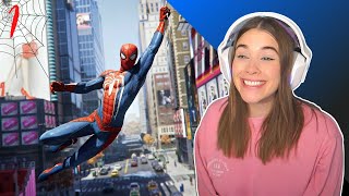 Spider Meg's First Playthrough! | SPIDER-MAN (2018) | Episode 1