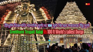 Sreebhumi Durga Puja 2024 | শ্রীভুমি প্যান্ডেল |Top kolkata durga puja pandals| সবচেয়ে বড় দুর্গা