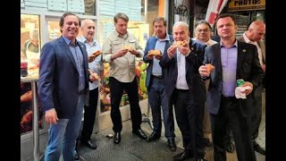 ブラジル大統領、ＮＹ初日の夕食は路上ピザ　ワクチン未接種で