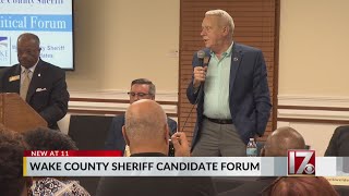 Candidate forum held for Wake County Sheriff's Office race