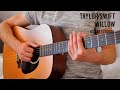 Taylor Swift - Willow EASY Guitar Tutorial With Chords / Lyrics