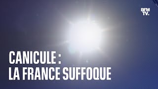 Canicule: la France suffoque