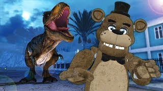 I BECAME A DINOSAUR AND ATE MY FRIENDS IN GMOD! - Garry's Mod Multiplayer Survival
