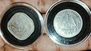 💥2Anna 50paise 1rupees 2rupees 5 rupees scare or rare coins in reasonable price with UNC condition 🔥