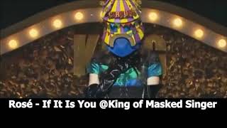 Download Lagu Rosé Blackpink If It Is You King of Masked Singer... MP3 Gratis
