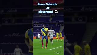 Enner Valencia At playground ⚽ #entertainmentshorts #messi #respect #foryou #memes