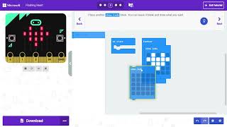 Microsoft MakeCode Flashing Heart Tutorial