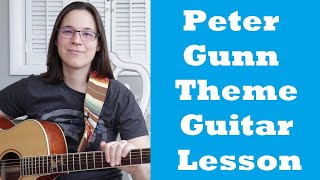 Peter Gunn Theme Guitar Lesson - Finger Dexterity Series