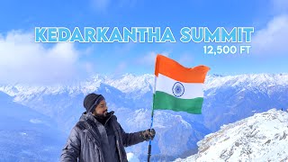 Kedarkantha Trek - Most Memorable Journey of My Life | Best Snow Trek in India | Vlog 3