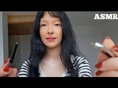 ASMR Doing Your Eyebrows |Personal Attention |No Talking |Layered ...