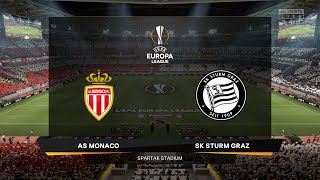 ⚽ AS Monaco  vs Sk Sturm Graz   ⚽ | 🏆 Uefa europa Leagues    (16/09/2021) 🎮 FIFA21