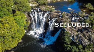 SECLUDED RIVERSIDE CAMPING near a WATERFALL | FREE CAMPING - NSW