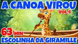 A Canoa Virou Escolinha da Giramille Vol. 4 - Giramille 63 min | Desenho Animado Musical