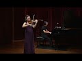 Valerie Chen - Wieniawski Violin Concerto No. 2 in d minor, I. Allegro moderato