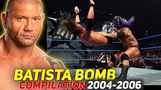 WWE Batista (Batista Bomb) Compilation 2004 2006