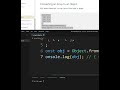 How to convert array to object in node.js javascript