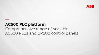 ABB AC500 PLC platform