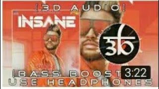INSANE feat Sukhe music ! Bass boosted songs  ! Bolly 3D audio