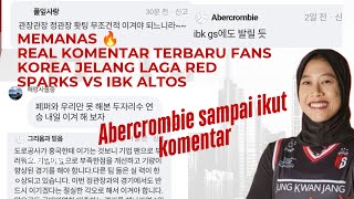 REAL KOMENTAR FANS KOREA JELANG LAGA RED SPARKS VS IBK ALTOS | BAHAS MEGA  SO YOUNG PYO VICTORIA