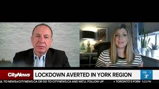 Full lockdown averted in York Region despite rising COVID-19 cases
