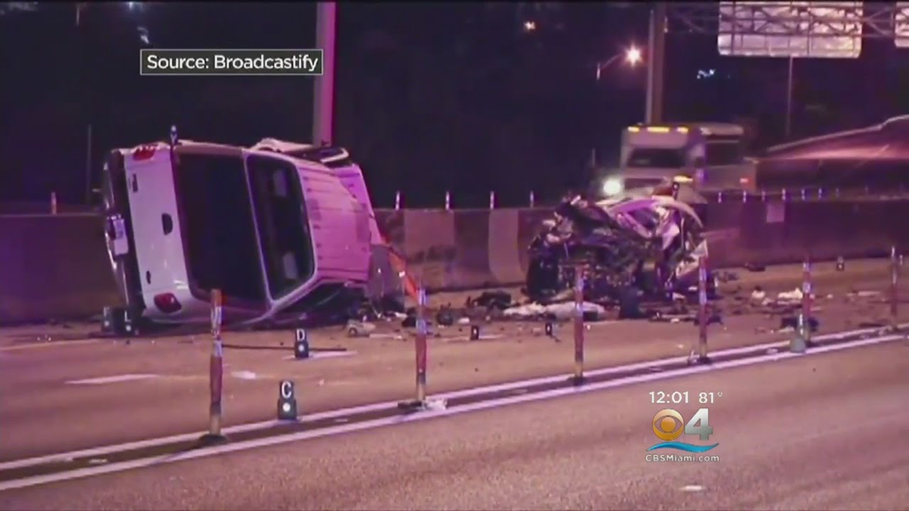 Five Dead In Wrong Way Crash On I-95 - YouTube